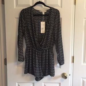 COACHELLA: Long Sleeved Shorts Romper